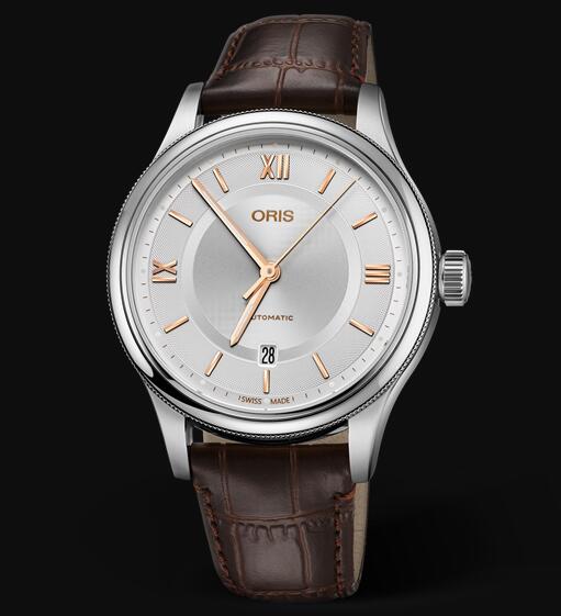 Review Oris Classic Date 42mm Replica Watch 01 733 7719 4071-07 5 20 32 - Click Image to Close